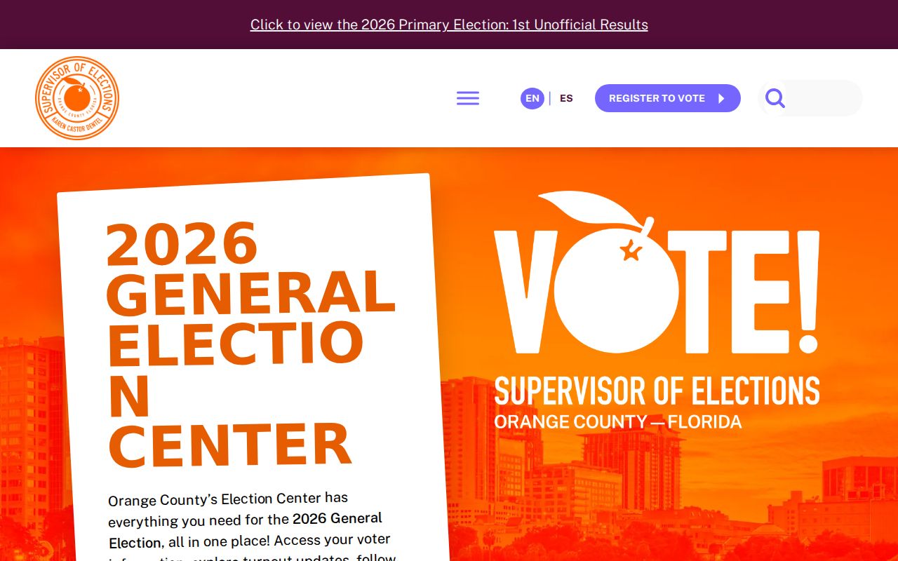 Orlando residents directory voter information lookup
